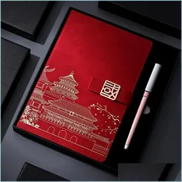 Anteckningar anteckningar 2022 kinesisk stil anteckningsbok presentförpack