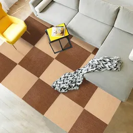 Tapis RULDGEE Polyester enfants maison tapis de sol tapis pour salon magique Patchwork puzzle têtes d'épissure escalade bébé