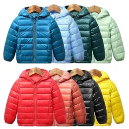 Daunenmantel Herbst Winter Kinder Daunenjacken für Mädchen Kinder warme Daunenmäntel für Jungen 28 Jahre Kleinkind Mädchen Parkas Oberbekleidung Kleidung 2201006