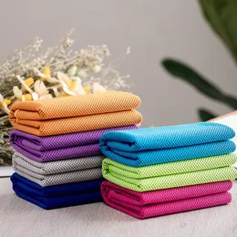 Sports cold towel fast cooling fitness running sweat absorption cooling outdoor mountaineering movement wipe towels RRE14712