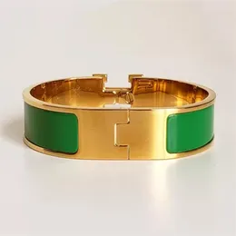 2022 Toppf￶rs￤ljning Designer Design Bangle Armband smycken Rostfritt st￥l Guldsp￤nne armband Fashion Man Men M￤n och kvinnor Bangles Multi Colors 17 19 Storlek med flanellp￥se