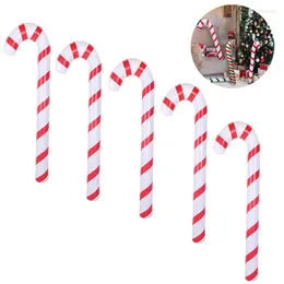 Juldekorationer 90 cm Uppbl￥sbar godis Canes Hush￥ll Lollipop Balloon Merry Decoration Home Xmas Party Ornaments Kids Toy