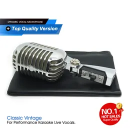 Professional Wired Microphone 55SH 55SHII Classic Vintage Style Dynamic Mic For Live Vocals Karaoke Performance
