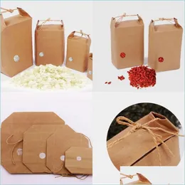 Geschenkverpackung Reis Papiertüte Tee Tee Verpackung Pappe Hochzeit