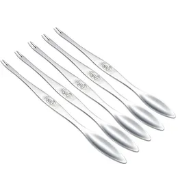 Fruit Needle Forks Stainsal Steel Lobster Crab Tools Cliers Clips يختار الملاعق المأكولات البحرية الملحقات الإبداعية Craber Peel Serrimp Tool RRB16088