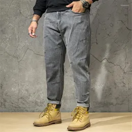 Männer Hosen Männer 2022 Mode Abschnitt Casual Männer Sommer Lange Skate Board Stright Tasche Plus Größe Jeans Z819