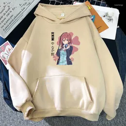 Men's Hoodies Men's & Sweatshirts Harajuku Anime The Quintessential Quintuplets Nakano Miku Funny Manga Kawaii Print Fashion Winter