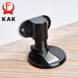 Door Catches Closers KAK Stainless Steel Magnetic Stopper Adjustable Holder Non-punch Sticker Water-proof Stop Furniture Hardware 221007