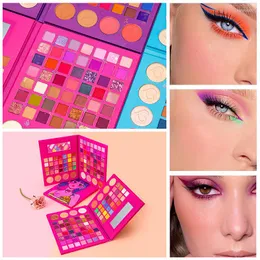 Eye Shadow 85colors Ins Eyeshadow Palette Makeup Wholesale Earth Color Pearlsent Plate Women Comestics