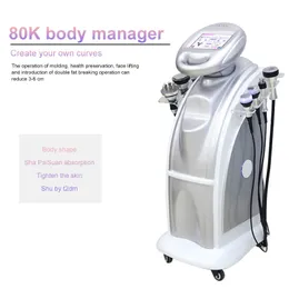 2023 Slimming 7in1 кавитационная машина 80K Ультразвуковая радиочастотная машина