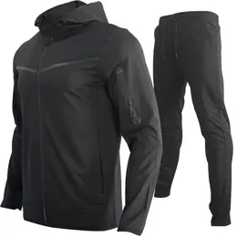 Teknisk fleece -designer Thin Men/Women Sportwear Tuta Tech Pants Tracksuits Suits Mens Track Sweat Suit Rockar Man Jogger Tracksui Sweatshirts 2 Piece Set