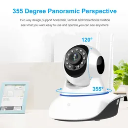 WiFi Camera Home Monitor Monitor Security HD Pan Tilt Wireless IP IP ثنائية الصوت CCTV