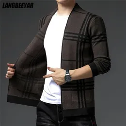 Männer Pullover Autum Winter Designer Marke Luxus Mode Stricken Strickjacken Pullover Koreanischen Stil Casual Trendy Mäntel Jacke Kleidung 221007