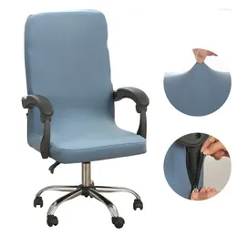 의자 덮개 탄성 방지 방지 회전 스트레치 오피스 컴퓨터 커버 쉬운 세탁 가능한 탈착식 게이머