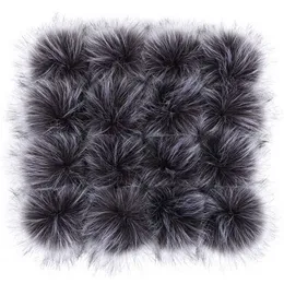 Altri fai da te Pompon 15 cm Peluche Pompon Palle di pelo Morbido soffice Pom per cucire Portachiavi lavorato a maglia Sciarpa Cappelli Gioielli cessori 1 pz Y2210