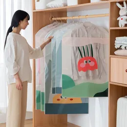Clothing Storage Covers Wardrobe Non-woven Cover For Clothes Dust Proof Bags Fabric Rack Hair Suit Store Jackets Coats Sofa Home
