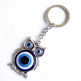 Keychain Ringey Ringe Keychain Blue Eye Torkish Blue Eye Donne Don Regale unica vintage simpatico con gufo e malvagio per anime borse porta portachiavi