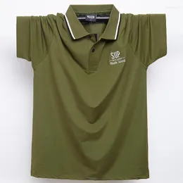 Herrpolos herr polo skjorta f￶r 130 kg feta stora och h￶ga man varum￤rken Camisa maskulina plus size m l xl xxl xxxl 4xl 5xl