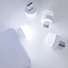 Ночные огни портативная заглушка USB Light Mini светодиодная лампа 5V Стол для питания банк ПК ноутбука для детской спальня детская спальня