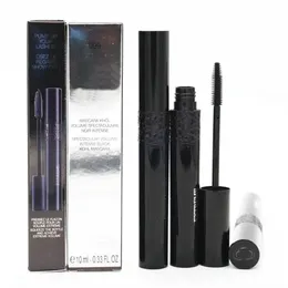 New Makeup Eyes Mascara Silver Box Waterproof Mascara Black 12pcs