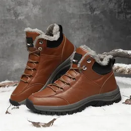 Boots Valstone Winter Ankle Snow For Men Casual Fashion Aldult Sneakers Plush Outdoor Nonslip High Shoes Storlek 221007