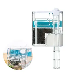 Filtration Heizung Aquarium Hang On Filter Power Wasserfall Externe Sauerstoffpumpe Wasserfilter Biochemische Wandmontierte Aquarium-Filterpumpe 2201007