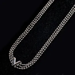 Cjewelry hänge halsband guldhalsband smyckesdesigner cjewelers kubansk länk nagel armband engagemang bokstav v legering kärlek armband kedjor bokstäver