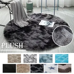 Carpet Bubble Kiss Fluffy Round Rug Carpets for Living Room Home Decor Bedroom Kid Room Floor Mat Decoration Salon Thicker Pile Rug 221008