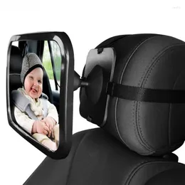 إكسسوارات داخلية مرآة سيارة طفل قابلة للتعديل المقعد الخلفي Espejo Coche Bebe Retroviseur Safety Safety Safety Bead-Beashed G Sight G