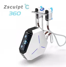 Zsculptポータブル3ハンドル360度クリオスリミングクールマシン脂肪フリーズフリーズアイスボディスカルプティングマシン