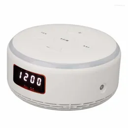 Watch Boxes Alarm Clock Sound Skid Resistance Pad Multifunction Smart Speaker With Colorful Light For Office