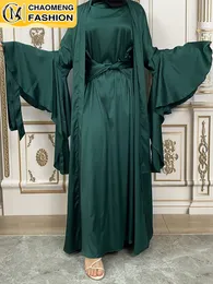 Ethnic Clothing Chaomeng Ramadan Mubarak Kaftan Dubai Abaya Muslim Sets Turkey Islam Abayas For Women Hijab Dress Musulman De Mode 221007