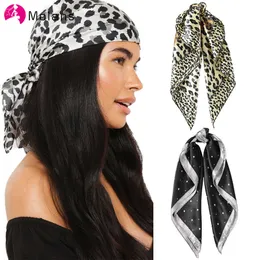 Headbands Molans Vintage Bohemia Print Bandana Ribbon Hair Bands For Women Headband Scrunchies Hair Rope Tie Scarf Turban Hair Accessories T221007