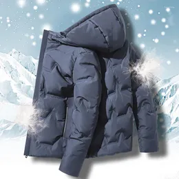 Mens Down Jacket Lightweight Short 2022 Biała kaczka z kapturem jesień i zimowa ciepła moda