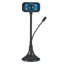 USB2.0 computer camera drive free full glass lens with built-in microphone for PC laptop desktop live video online class webcam