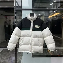 Heren donsjassen Stylist jas Parka Top GGity Klassiek pufferjack Dikke donsjassen met capuchon Rode streep en groene riem Dames veren winddichte bovenkleding maat 40-48