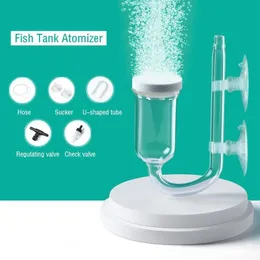 Luftpumpen-Zubehör, Aquarium-Luftstein, Nano-Blasenstein-Set mit Check-SuperHigh-Diffusor für gelösten Sauerstoff für Aquarien, 2201007