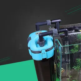 Filtreringsv￤rme Fiskbeh￥llare Extern filterfat Treeinon Vattenrening Cirkulerande filterpump H￤ngande vattenfall Akvarium Tillbeh￶r 2201007