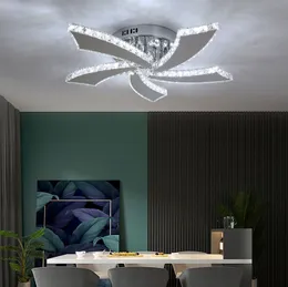 豪華なクリスタルラスターLEDシャンデリア屋内天井ランプ