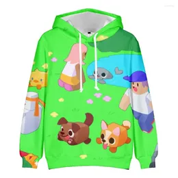 Men's Hoodies Pet Simulator X Hoodie Sweatshirt Game Cute Fashion Streetwear Women Men 2022 Pullovers