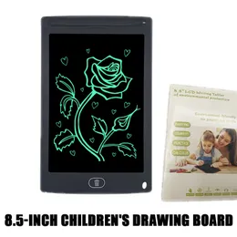 Ferramentas de desenho para crianças LCD infantil de 8,5 polegadas Inteligência Educação infantil Aula online Aprendizagem Pintura Quadro de escrita Quadro de caligrafia Energia leve