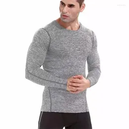 Gym Clothing B219 Compression Tights Base Layer Running Fitness Exercise Soccer Basketball Men Sports Shirt Jersey Sportswear