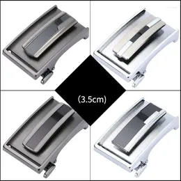 Bälten Fashion Men's Business Alloy Automatic Buckle Unique Men Plack Belt Buckles för 3,5 cm Designer Luxury Zpxhyh G8H