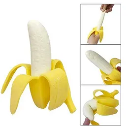 Decompressione giocattolo Simulazione della buccia Squeeze Squeeze Vent Banana Pinch Fun Tpr Toy