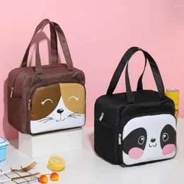 Dinnerware Sets Bento Bag Practical Cartoon Animal Thermal Insulated Portable Cooler