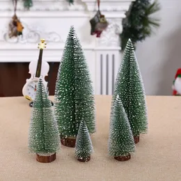 Christmas Decorations Tree Arbol De Navidad Year's Products Mini Choinka Sztuczna Adornos Para Casa