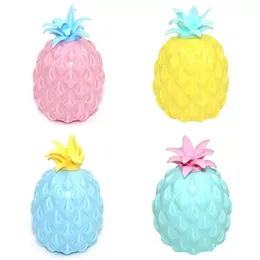 Fidget en ventilatie Pineapple Ball Fruit Decompressie Balspeelgoed Siliconen Kneading Fun Kinder volwassen geschenken ZM109