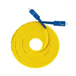 Fiber Optic Equipment 20 Meters SC/UPC-SC/UPC SM 3.0mm 9/125um Optical Jumper Cable Patch Cord