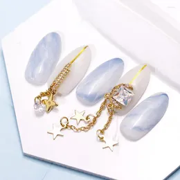 زينة فن الأظافر عالي الجودة زركون Xingyue المجوهرات المجوهرات الصغيرة فلاش الماس قلادة برية على الطراز البري ديكور ديكور