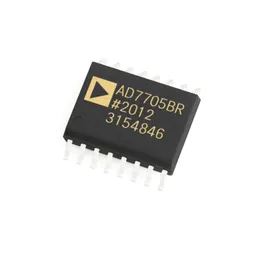 Новые оригинальные интегрированные цепи ADC низкая стоимость 2CHNL 16-6 Sigma Delta ADC AD7705BRZ AD7705BRZ-REEL AD7705BRZ-REEL7 IC Чип SOIC-16 Микроконтроллер MCU